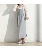 【グリーンパークス/Green Parks】のピンストライプベアトップジャンスカ Gray|ID: prp329100004529943 ipo3291000000032027356