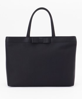 【組曲 NOIR/KUMIKYOKU NOIR】の【A4サイズ収納可】トートバッグ横長大 人気、トレンドファッション・服の通販 founy(ファニー) ファッション Fashion レディースファッション Ladies' Fashion Online バッグ Bag スリッパ Slipper トートバック Tote Bag リボン Ribbon エレガント 上品 Elegant |ID:prp329100004529983