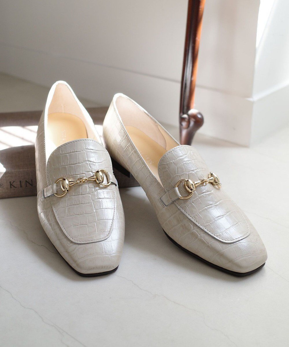 【ポインター/Pointer】の日本製 国産牛革ビット付きローファー インテリア・キッズ・メンズ・レディースファッション・服の通販 founy(ファニー) 　ファッション　Fashion　レディースファッション　Fashion for Women　インソール　Shoe Insole　抗菌　Antibacterial, Bacteria-Resistant　シューズ　Shoes, Footwear　トレンド　Trend, Trending Now　ヒョウ　Leopard, Animal Print　フィット　Fit, Slim Fit　フォルム　Silhouette, Form　フラット　Flat, Flat Shoes　ベーシック　Basic, Essential　A/W・秋冬　Autumn/Winter　S/S・春夏　SS, Spring/Summer, Warm Season　日本製　Made In Japan　夏　Summer　ベージュクロコ|ID: prp329100004529996 ipo3291000000036278509