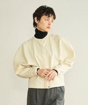 【ハッシュニュアンス/#Newans】の【亀恭子さんコラボ】ラウンドスリーブカーディガン 人気、トレンドファッション・服の通販 founy(ファニー) ファッション Fashion レディースファッション WOMEN トップス・カットソー Tops/Tshirt カーディガン Cardigans カーディガン Cardigan コラボ Collaboration ジャカード Jacquard ジャージー Jersey セットアップ Set Up フォルム Form フロント Front A/W・秋冬 Aw・Autumn/Winter・Fw・Fall-Winter |ID:prp329100004530030