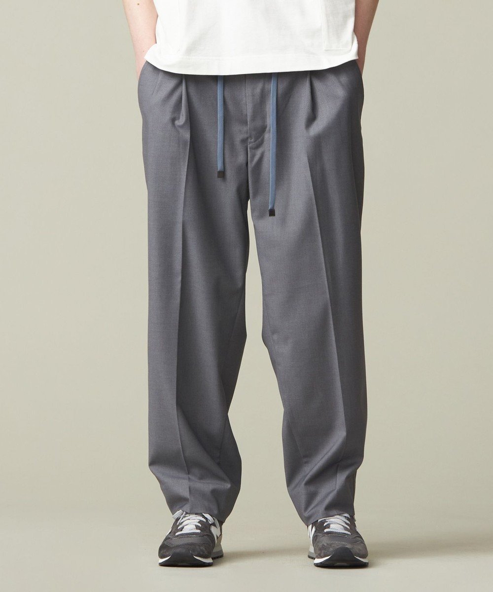 【ジェイプレスヨークストリート/J.PRESS YORK STREET】の【UNISEX】スラックスパンツ インテリア・キッズ・メンズ・レディースファッション・服の通販 founy(ファニー) 　ファッション　Fashion　レディースファッション　WOMEN　パンツ　Pants　ユニセックス　Unisex　ストレッチ　Stretch　スラックス　Slacks　セットアップ　Set Up　テーパード　Tapered　ベーシック　Basic　夏　Summer　春　Spring　S/S・春夏　Ss・Spring/Summer　ライトグレー系|ID: prp329100004530109 ipo3291000000032028057