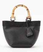 【23区/NIJYUSANKU】のバンブーハンドル ミニ ショルダーバッグ ブラック系|ID: prp329100004530110 ipo3291000000032028074