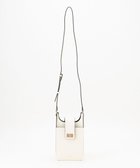 【23区/NIJYUSANKU】のシュリンクフェイクレザーミニショルダー ホワイト系|ID: prp329100004530114 ipo3291000000032028082