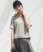 【23区/NIJYUSANKU】の【GLOW8月号掲載/接触冷感】半袖 クロップド IT TEE グレージュ系|ID: prp329100004530164 ipo3291000000032028275