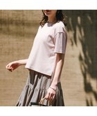 【23区/NIJYUSANKU】の【GLOW8月号掲載/接触冷感】半袖 クロップド IT TEE [WEB限定]ダスティピンク系|ID: prp329100004530164 ipo3291000000036298990