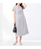 【エニィ スィス/any SiS】の【WEB・一部店舗限定】リネンライクポリエステル ワンピース ブルーグレー|ID: prp329100004530212 ipo3291000000032028484