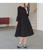 【ティアクラッセ/Tiaclasse】の【安田美沙子さん着用・新色追加・洗える】ベロアラインフレアワンピース 人気、トレンドファッション・服の通販 founy(ファニー) ファッション Fashion レディースファッション Fashion for Women ワンピース Dresses アクセサリー Fashion Accessories 洗える Machine Washable シューズ Shoes, Footwear ダブル Double, Double-Breasted チュニック Tunic, Long Top フレア Flare, Flared ベロア Velour, Soft Velvet ポケット Pocket, Pocket Detail モノトーン Monotone, Black and White ラウンド Round, Round Neck A/W・秋冬 Autumn/Winter 再入荷 Restock / Back in Stock エレガント 上品 Elegant 入学式 Entrance Ceremony 新作・新入荷 New Arrivals / New In thumbnail ブラック|ID: prp329100004530233 ipo3291000000034134684