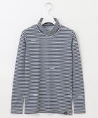 【23区 ゴルフ/NIJYUSANKU GOLF】の【WOMEN】50dカノコボーダー インナーシャツ ネイビー系1|ID: prp329100004530255 ipo3291000000032028653