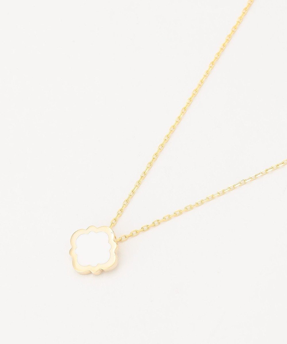【トッカ/TOCCA】のCOLOR OF CLOVER NECKLACE ネックレス インテリア・キッズ・メンズ・レディースファッション・服の通販 founy(ファニー) 　ファッション　Fashion　レディースファッション　WOMEN　ジュエリー　Jewelry　ネックレス　Necklaces　アクセサリー　Accessories　シンプル　Simple　チェーン　Chain　ネックレス　Necklace　ポーチ　Pouch　モチーフ　Motif　ホワイト系|ID: prp329100004530271 ipo3291000000032028709