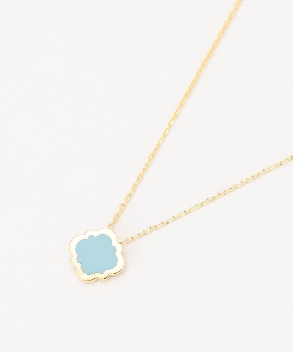 【トッカ/TOCCA】のCOLOR OF CLOVER NECKLACE ネックレス インテリア・キッズ・メンズ・レディースファッション・服の通販 founy(ファニー) 　ファッション　Fashion　レディースファッション　WOMEN　ジュエリー　Jewelry　ネックレス　Necklaces　アクセサリー　Accessories　シンプル　Simple　チェーン　Chain　ネックレス　Necklace　ポーチ　Pouch　モチーフ　Motif　スカイブルー系|ID: prp329100004530271 ipo3291000000032028712