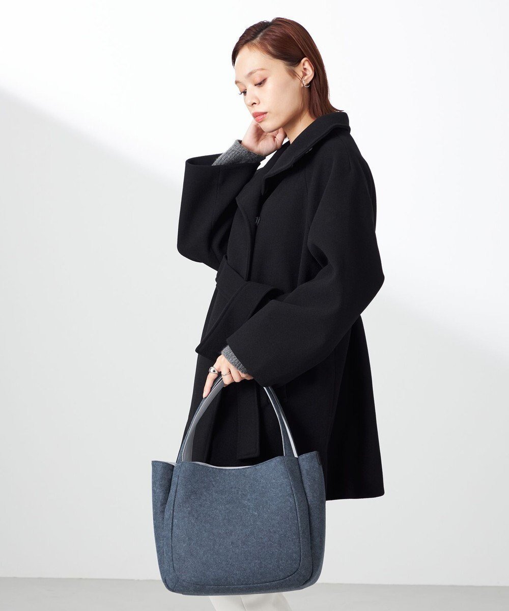 【イザック/Y'SACCS】のフェルトトート Mサイズ 人気、トレンドファッション・服の通販 founy(ファニー) 　ファッション　Fashion　レディースファッション　WOMEN　バッグ　Bag　イエロー　Yellow　スマート　Smart　フェルト　Felt　ボンディング　Bonding　ポケット　Pocket　マグネット　Magnet　エレガント 上品　Elegant　人気　Popularity　定番　Standard　A/W・秋冬　Aw・Autumn/Winter・Fw・Fall-Winter　軽量　Lightweight　 other-1|ID: prp329100004530274 ipo3291000000032028718
