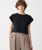 【アンクレイヴ/uncrave】の【洗濯機洗い可】プレーンストレッチ ショートトップス ブラック|ID: prp329100004530279 ipo3291000000032028744