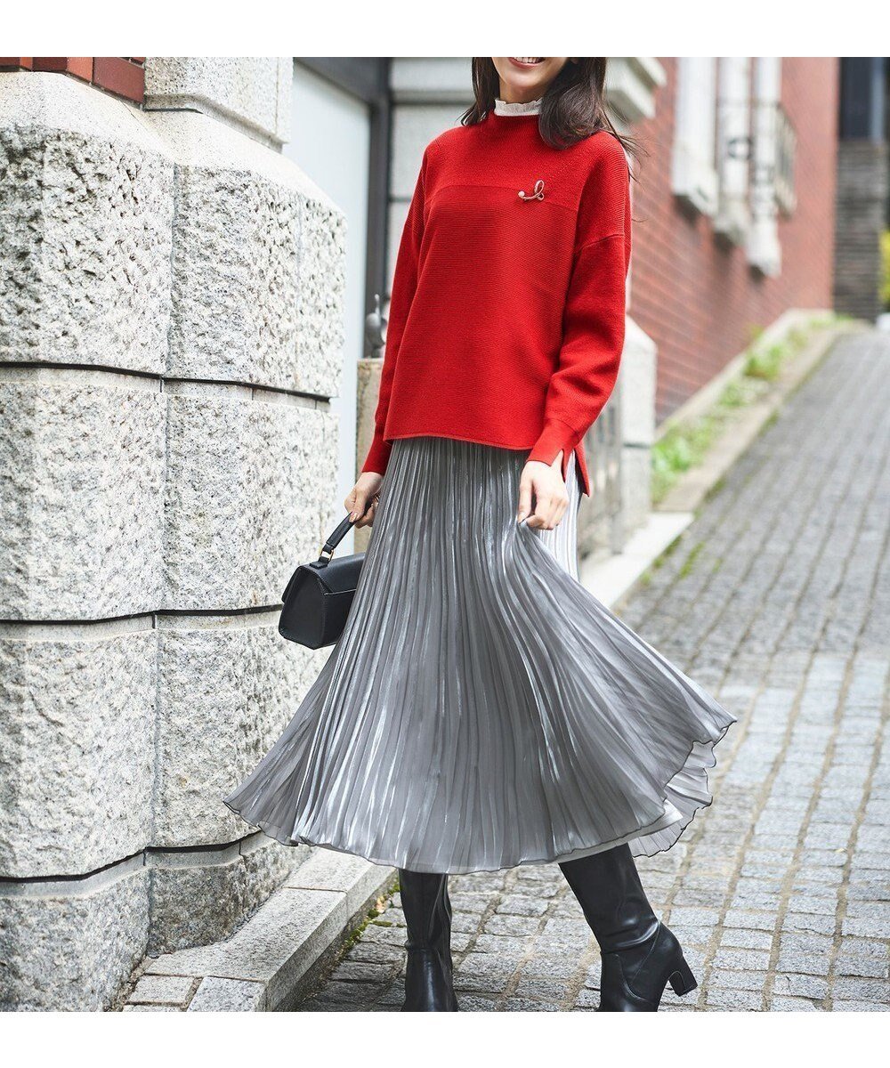 【エニィ スィス/any SiS】の【洗える】オーロラプリーツ スカート 人気、トレンドファッション・服の通販 founy(ファニー) 　ファッション　Fashion　レディースファッション　WOMEN　スカート　Skirt　プリーツスカート　Pleated Skirts　シャイニー　Shiny　フラット　Flat　ブライト　Bright　プリーツ　Pleats　NEW・新作・新着・新入荷　New Arrivals　楽ちん　Easy　洗える　Washable　A/W・秋冬　Aw・Autumn/Winter・Fw・Fall-Winter　雑誌　Magazine　 other-1|ID: prp329100004530285 ipo3291000000032028765
