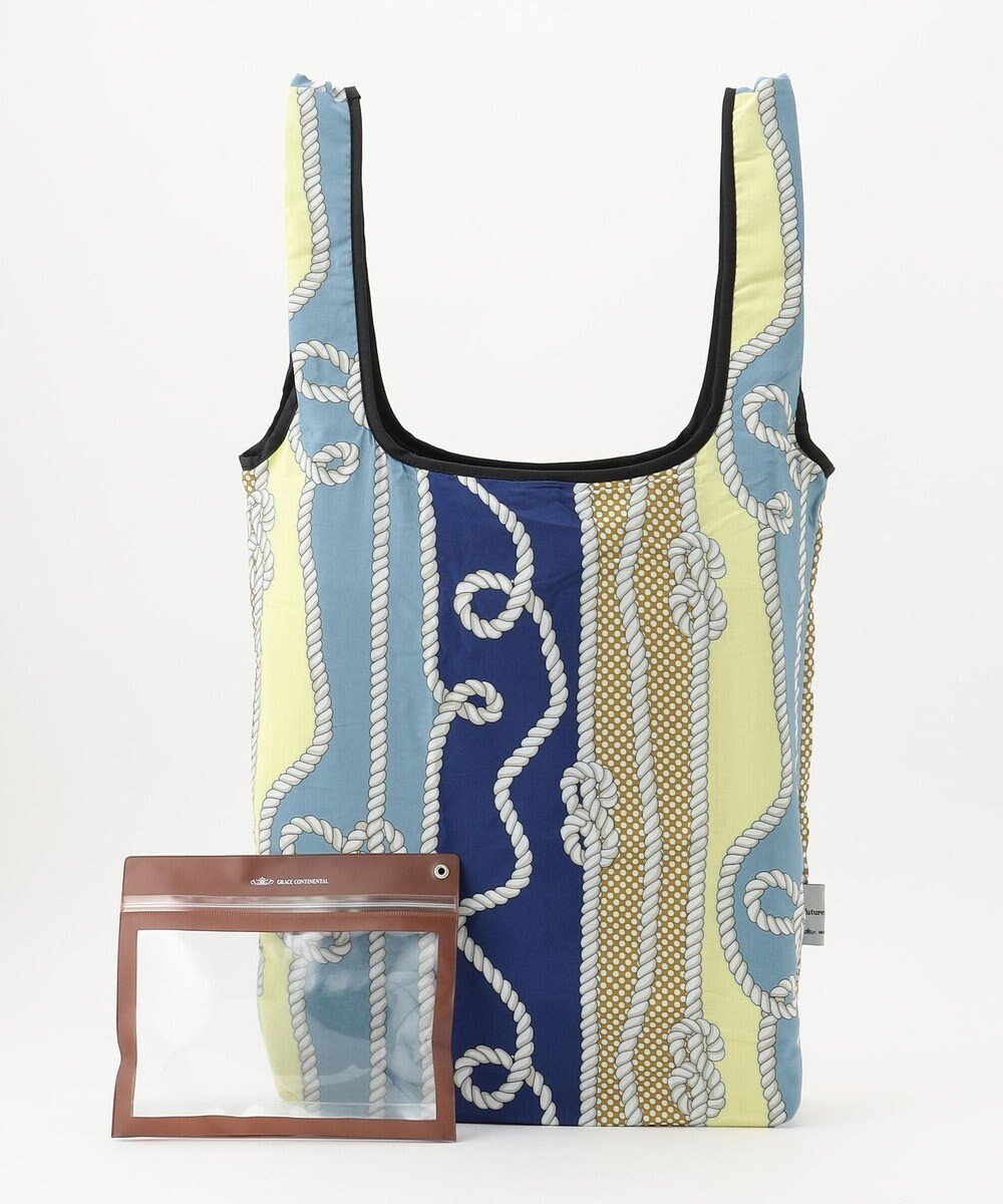 【グレース コンチネンタル/GRACE CONTINENTAL】のFabricマルシェbag2 インテリア・キッズ・メンズ・レディースファッション・服の通販 founy(ファニー) 　ファッション　Fashion　レディースファッション　WOMEN　ブルー|ID: prp329100004530302 ipo3291000000032028829