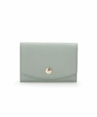 【トプカピ/TOPKAPI】の【TOPKAPI】角シボ型押し・ 名刺入れ COLORATO コロラート グリーングレー|ID: prp329100004530319 ipo3291000000033247683
