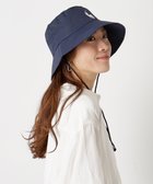 【ムーンバット/MOONBAT】の【WEB限定/遮光/撥水】POLO RALPH LAUREN 晴雨兼用 バケットハット /つば遮光生地 レインハット あご紐 ネイビーブルー|ID: prp329100004530356 ipo3291000000034280924