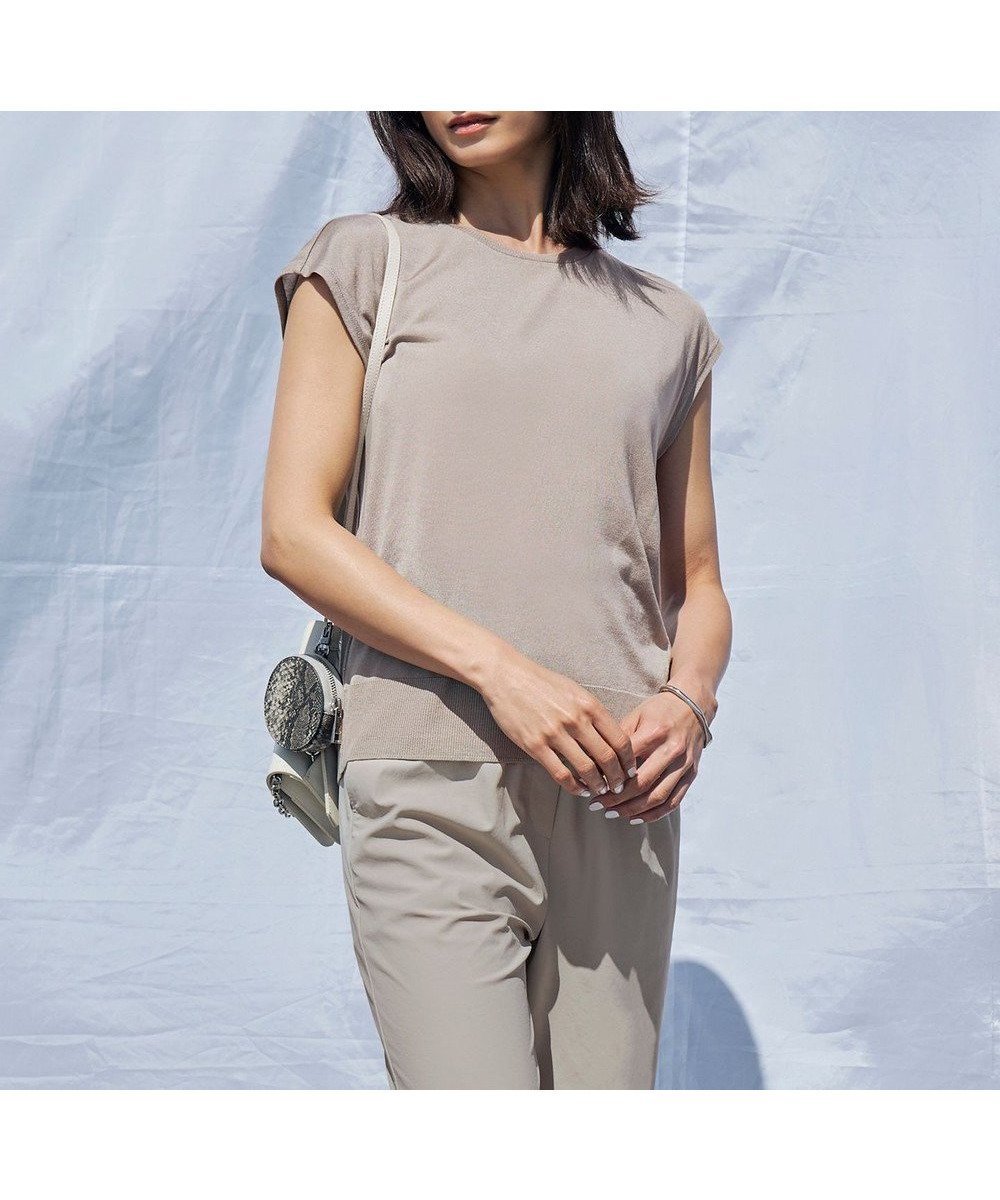 【アイシービー/iCB】の【接触冷感・洗える】PINION プルオーバー 人気、トレンドファッション・服の通販 founy(ファニー) 　ファッション　Fashion　レディースファッション　WOMEN　トップス・カットソー　Tops/Tshirt　シャツ/ブラウス　Shirts/Blouses　ロング / Tシャツ　T-Shirts　プルオーバー　Pullover　カットソー　Cut and Sewn　アンサンブル　Ensemble　インナー　Inner　春　Spring　洗える　Washable　カットソー　Cut And Sew　カーディガン　Cardigan　今季　This Season　ショート　Short　ジャケット　Jacket　ノースリーブ　No Sleeve　人気　Popularity　バランス　Balance　ロング　Long　S/S・春夏　Ss・Spring/Summer　再入荷　Restock/Back In Stock/Re Arrival　おすすめ　Recommend　夏　Summer　2023春夏・S/S　Ss,Spring/Summer,2023　2023年　2023　エレガント 上品　Elegant　 other-1|ID: prp329100004530366 ipo3291000000032029078
