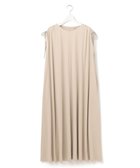 【ジェイプレスヨークストリート/J.PRESS YORK STREET】の【WOMEN】【SMOOTH JERSEY】ショルダー シャーリング ワンピース ベージュ系|ID: prp329100004530373 ipo3291000000032029116