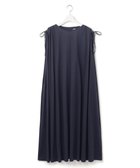 【ジェイプレスヨークストリート/J.PRESS YORK STREET】の【WOMEN】【SMOOTH JERSEY】ショルダー シャーリング ワンピース ネイビー系|ID: prp329100004530373 ipo3291000000032029118