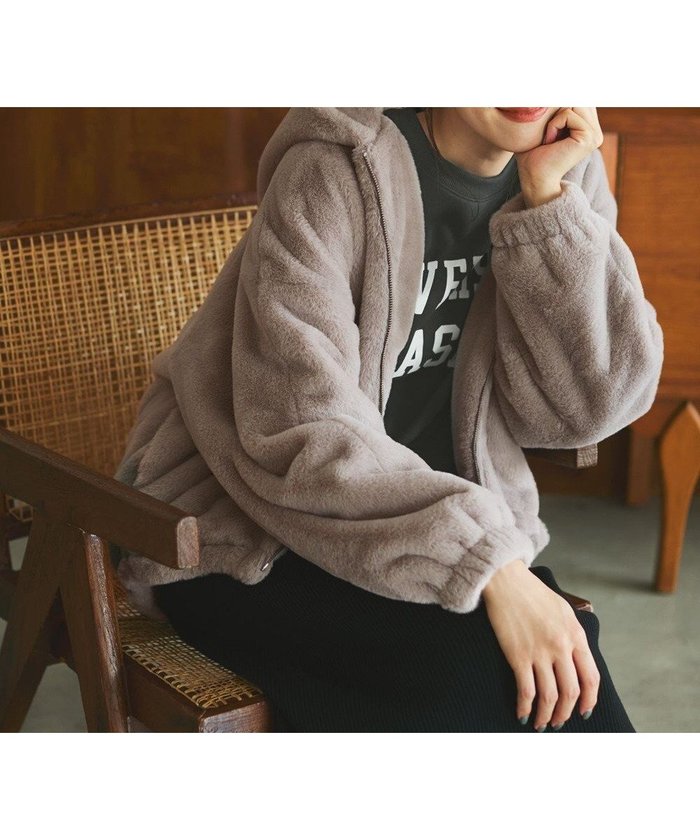 【エニィファム/any FAM】の【手洗い可】ファーブルゾン インテリア・キッズ・メンズ・レディースファッション・服の通販 founy(ファニー) https://founy.com/ ファッション Fashion レディースファッション WOMEN アウター Coat Outerwear ジャケット Jackets ブルゾン Blouson/Jackets おすすめ Recommend インナー Inner ジャケット Jacket スニーカー Sneakers フェイクファー Faux Fur ブルゾン Blouson A/W・秋冬 Aw・Autumn/Winter・Fw・Fall-Winter |ID: prp329100004530375 ipo3291000000032029124
