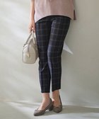 【エニィ スィス/any SiS】の【保温効果/ストレッチ】シリーズ累計13万枚突破!ビューティサーモ テーパードパンツ ネイビーウィンドペンチェック|ID: prp329100004530387 ipo3291000000034298278