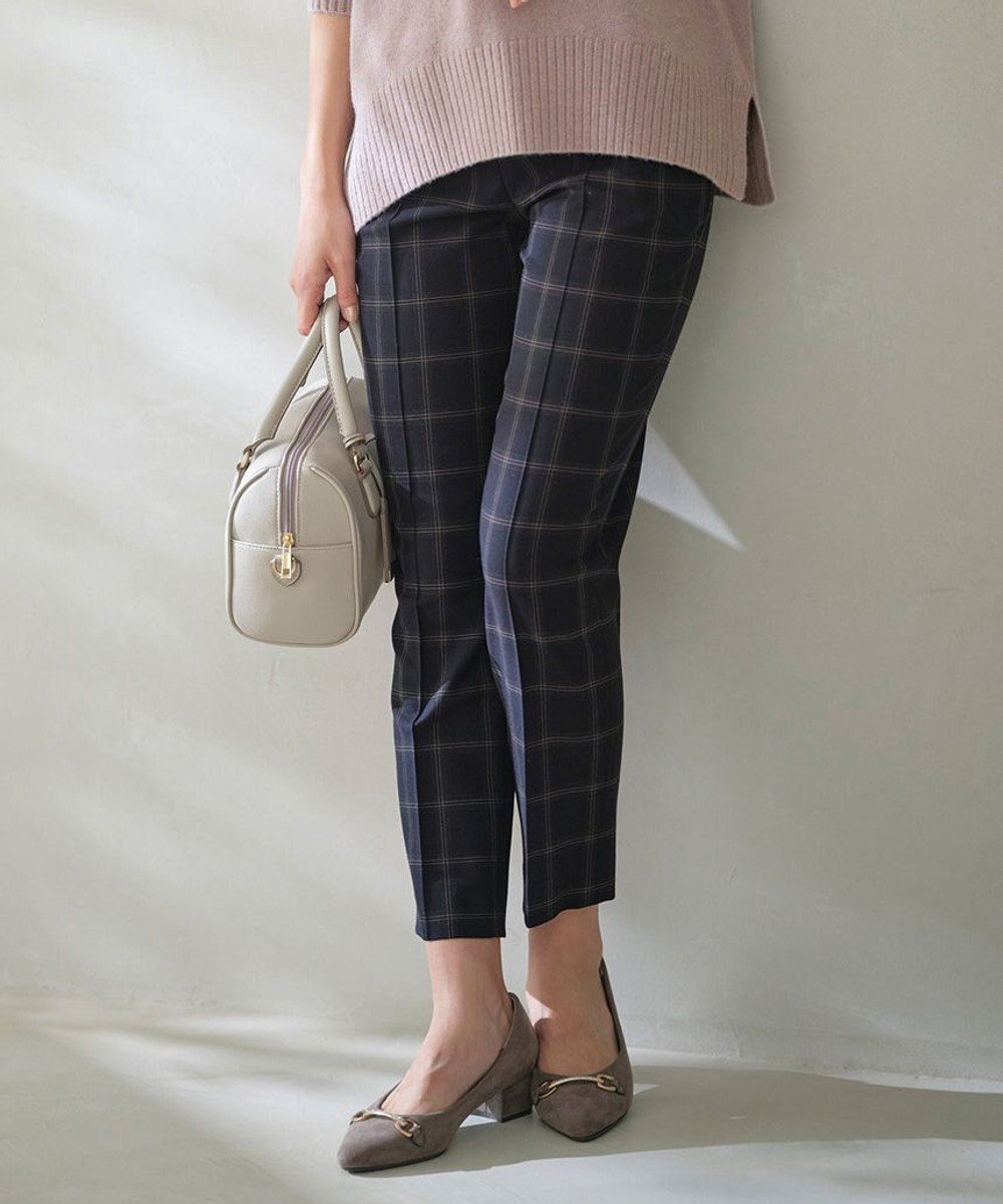 【エニィ スィス/any SiS】の【保温効果/ストレッチ】シリーズ累計13万枚突破!ビューティサーモ テーパードパンツ インテリア・キッズ・メンズ・レディースファッション・服の通販 founy(ファニー)  ファッション Fashion レディースファッション Fashion for Women パンツ Pants & Trousers 今季 This Season, Current Season ストレッチ Stretch, Stretchy Fabric センター Center, Center Line 定番 Standard, Basic Item 人気 Popular, Best Seller A/W・秋冬 Autumn/Winter ネイビーウィンドペンチェック|ID: prp329100004530387 ipo3291000000034298278