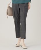 【エニィ スィス/any SiS】の【保温効果/ストレッチ】シリーズ累計13万枚突破!ビューティサーモ テーパードパンツ グレーグレンチェック|ID: prp329100004530387 ipo3291000000034298290