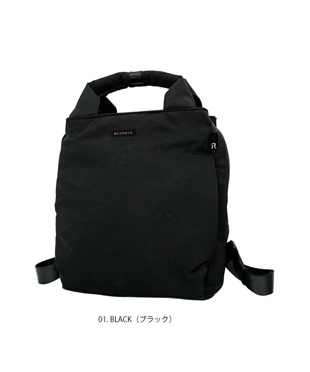 【ルートート/ROOTOTE】の1287【背負えるトート】SN.セオルーミニ.デイトリップ-A インテリア・キッズ・メンズ・レディースファッション・服の通販 founy(ファニー) 　ファッション　Fashion　レディースファッション　Fashion for Women　バッグ　Bags　ウォレット　Wallet　カメラ　Camera Accessories　コンパクト　Compact, Small Size　軽量　Lightweight, Ultra Light　ショルダー　Shoulder, Shoulder Strap　財布　Wallet, Purse　ダブル　Double, Double-Breasted　フィット　Fit, Slim Fit　ポケット　Pocket, Pocket Detail　ポーチ　Pouch, Small Case　リップ　Lip, Lip Motif　リュック　Backpack, Rucksack　旅行　Travel　小旅行　Short Trip　新作・新入荷　New Arrivals / New In　01:ブラック|ID: prp329100004530418 ipo3291000000032868988