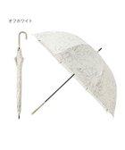 【ムーンバット/MOONBAT】の【新色追加/耐風】ランバン オン ブルー 長傘 フラワー柄サテンジャガードプリント オフホワイト|ID: prp329100004530432 ipo3291000000032029367