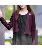 【ティアクラッセ/Tiaclasse】のストレートショートニットボレロ 人気、トレンドファッション・服の通販 founy(ファニー) ファッション Fashion レディースファッション Fashion for Women アウター Coat / Outerwear Collection ボレロ・ショート丈ジャケット / ドレス羽織りに Boleros & Short Jackets トップス・カットソー Cut & Sew Tops ニット Knit Tops & Sweaters ウォッシャブル Machine Washable カーディガン Cardigan, Knitwear コンパクト Compact, Small Size ショート Short, Short Length シンプル Simple, Minimal ストレート Straight, Straight Cut ボレロ Bolero, Short Cardigan ポケット Pocket, Pocket Detail エレガント 上品 Elegant 冬 Winter / This Winter 春 Spring 洗える Machine Washable 秋 Autumn A/W・秋冬 Autumn/Winter 長袖 Long Sleeve, Full Sleeve thumbnail バーガンディー|ID: prp329100004530476 ipo3291000000036255921