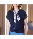 【ティアクラッセ/Tiaclasse】の【洗える】リネンタッチカーディガン ネイビー|ID: prp329100004530482 ipo3291000000032546331
