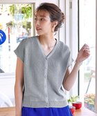 【ティアクラッセ/Tiaclasse】の【洗える】リネンタッチカーディガン グレー|ID: prp329100004530482 ipo3291000000034338037