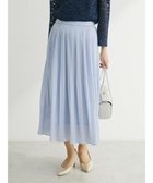 【グリーンパークス/Green Parks】のef-de プリーツスカート 人気、トレンドファッション・服の通販 founy(ファニー) ファッション Fashion レディースファッション WOMEN スカート Skirt プリーツスカート Pleated Skirts エレガント 上品 Elegant ギャザー Gather コレクション Collection ジョーゼット Georgette フォーマル Formal プリーツ Pleats ポケット Pocket 夏 Summer 春 Spring S/S・春夏 Ss・Spring/Summer thumbnail Sax|ID: prp329100004530557 ipo3291000000032029884