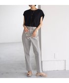 【アンフィーロ 自由区/UNFILO】のセンタープレステーパードデニム グレー|ID: prp329100004530560 ipo3291000000035572925