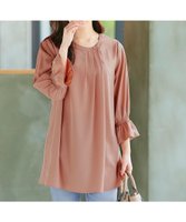 【ティアクラッセ/Tiaclasse】の【洗える】アシメタックネックチュニックブラウス 人気、トレンドファッション・服の通販 founy(ファニー) ファッション Fashion レディースファッション Ladies' Fashion Online トップス・カットソー Tops/Tshirt シャツ/ブラウス Shirts/Blouses アシンメトリー Asymmetry ウォッシャブル Washable 春 Spring 洗える Washable 秋 Autumn/Fall カモフラージュ Camouflage カーディガン Cardigan スリーブ Sleeve チュニック Tunic 長袖 Long Sleeve ビジュー Bijou フレア Flare ポケット Pocket 無地 Plain Color ロング Long 冬 Winter S/S・春夏 Ss・Spring/Summer 再入荷 Restock/Back In Stock/Re Arrival 夏 Summer NEW・新作・新着・新入荷 New Arrivals |ID:prp329100004530568