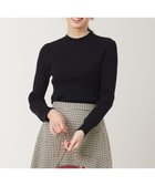 【エニィ スィス/any SiS】の【洗える】ネックパール調リブ ニット 人気、トレンドファッション・服の通販 founy(ファニー) ファッション Fashion レディースファッション Fashion for Women トップス・カットソー Cut & Sew Tops ニット Knit Tops & Sweaters おすすめ Recommended / Our Picks シンプル Simple, Minimal ストレッチ Stretch, Stretchy Fabric セーター Sweater, Knitwear デニム Denim, Jeans Material ネックレス Necklace, Pendant Necklace パール Pearl, Pearl Accent リブニット Rib Knit, Ribbed Knit エレガント 上品 Elegant 洗える Machine Washable A/W・秋冬 Autumn/Winter thumbnail ブラック|ID: prp329100004530651 ipo3291000000034544757