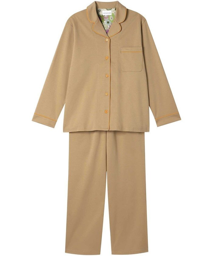 【ウンナナクール/une nana cool】のハイゲージコットンパジャマ MADE WITH LIBERTY FABRIC インテリア・キッズ・メンズ・レディースファッション・服の通販 founy(ファニー) https://founy.com/ ファッション Fashion レディースファッション Fashion for Women パイピング Piping, Trim Design パジャマ Pajamas, Sleepwear リラックス Relax, Relaxed Fit おすすめ Recommended / Our Picks ギフト プレゼント Gift / Present |ID: prp329100004530661 ipo3291000000033681389