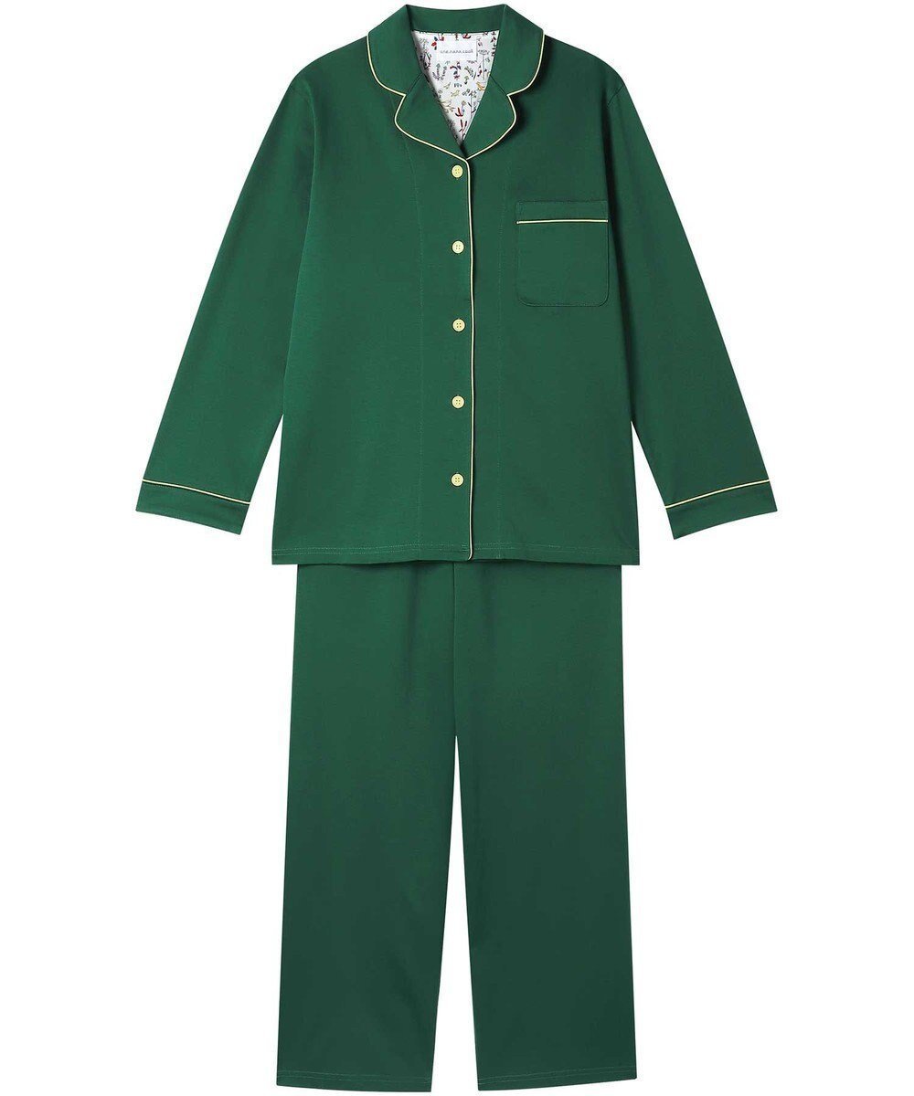 【ウンナナクール/une nana cool】のハイゲージコットンパジャマ MADE WITH LIBERTY FABRIC インテリア・キッズ・メンズ・レディースファッション・服の通販 founy(ファニー) 　ファッション　Fashion　レディースファッション　Fashion for Women　パイピング　Piping, Trim Design　パジャマ　Pajamas, Sleepwear　リラックス　Relax, Relaxed Fit　おすすめ　Recommended / Our Picks　ギフト プレゼント　Gift / Present　GR|ID: prp329100004530661 ipo3291000000033681398