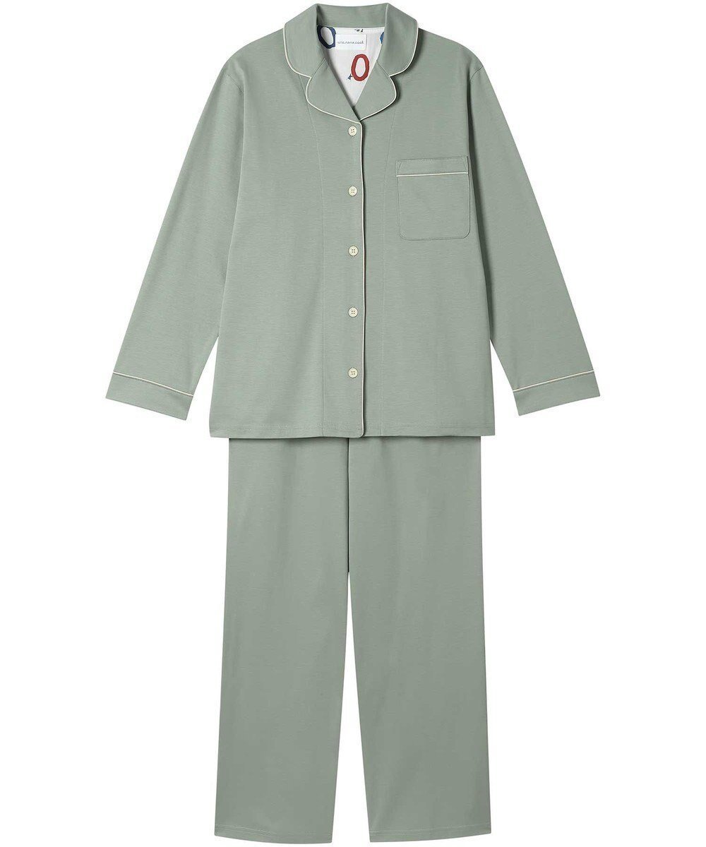 【ウンナナクール/une nana cool】のハイゲージコットンパジャマ MADE WITH LIBERTY FABRIC インテリア・キッズ・メンズ・レディースファッション・服の通販 founy(ファニー) 　ファッション　Fashion　レディースファッション　Fashion for Women　パイピング　Piping, Trim Design　パジャマ　Pajamas, Sleepwear　リラックス　Relax, Relaxed Fit　おすすめ　Recommended / Our Picks　ギフト プレゼント　Gift / Present　OB|ID: prp329100004530661 ipo3291000000033681399