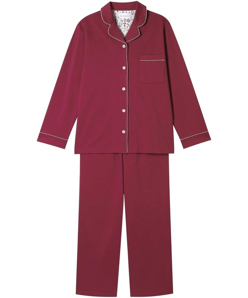 【ウンナナクール/une nana cool】のハイゲージコットンパジャマ MADE WITH LIBERTY FABRIC インテリア・キッズ・メンズ・レディースファッション・服の通販 founy(ファニー) 　ファッション　Fashion　レディースファッション　Fashion for Women　パイピング　Piping, Trim Design　パジャマ　Pajamas, Sleepwear　リラックス　Relax, Relaxed Fit　おすすめ　Recommended / Our Picks　ギフト プレゼント　Gift / Present　RE|ID: prp329100004530661 ipo3291000000033681400