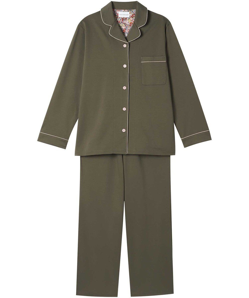 【ウンナナクール/une nana cool】のハイゲージコットンパジャマ MADE WITH LIBERTY FABRIC インテリア・キッズ・メンズ・レディースファッション・服の通販 founy(ファニー) 　ファッション　Fashion　レディースファッション　Fashion for Women　パイピング　Piping, Trim Design　パジャマ　Pajamas, Sleepwear　リラックス　Relax, Relaxed Fit　おすすめ　Recommended / Our Picks　ギフト プレゼント　Gift / Present　SG|ID: prp329100004530661 ipo3291000000033681401