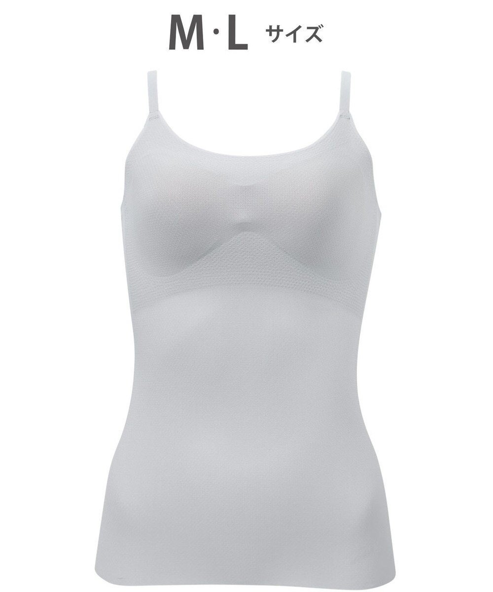 【ワコール/WACOAL】の【GOCOCi ゴコチ】 ブラキャミソール ベタつきにくく乾きやすい 通気性がよい 立体的なバストシルエット レディース UGG171 /ワコール インテリア・キッズ・メンズ・レディースファッション・服の通販 founy(ファニー) 　ファッション　Fashion　レディースファッション　Fashion for Women　トップス・カットソー　Cut & Sew Tops　ニット　Knit Tops & Sweaters　キャミソール&ノースリーブ　Camisoles & Sleeveless Tops　アンダー　Underwear Essentials　インナー　Innerwear　春　Spring　キャミソール　Camisole, Spaghetti Strap Top　プリント　Print, Printed Pattern　S/S・春夏　SS, Spring/Summer, Warm Season　夏　Summer　グレー|ID: prp329100004530698 ipo3291000000036295564