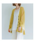 【イェッカ ヴェッカ/YECCA VECCA】のシアーニットミドル丈カーディガン Lime Green|ID: prp329100004530708 ipo3291000000032030536