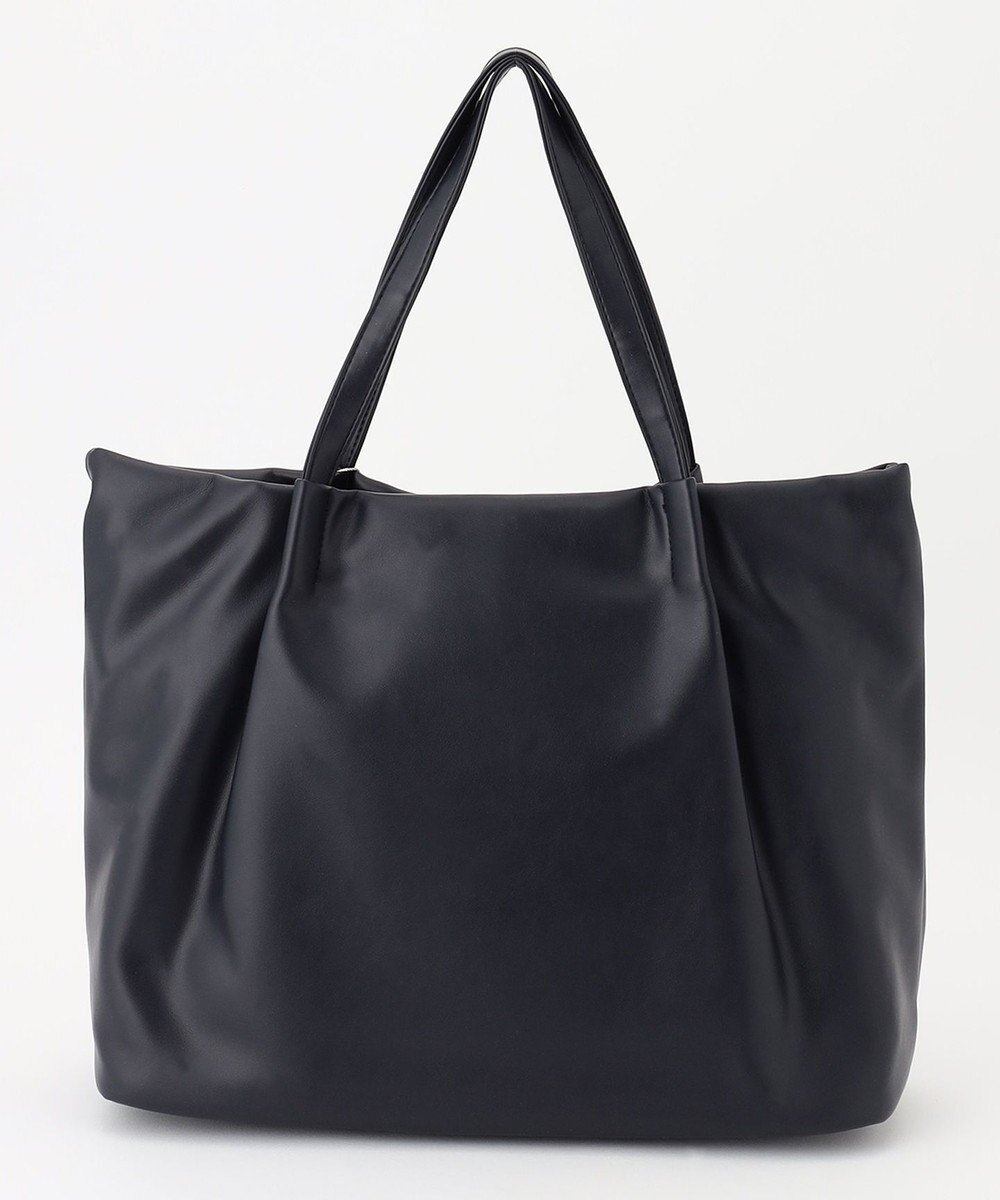 【アンビリオン/UNBILLION】のOtias スムースタイプ合皮トートバッグ インテリア・キッズ・メンズ・レディースファッション・服の通販 founy(ファニー) 　ファッション　Fashion　レディースファッション　Fashion for Women　バッグ　Bags　春　Spring　コンパクト　Compact, Small Size　軽量　Lightweight, Ultra Light　シンプル　Simple, Minimal　スマート　Smart, Elegant　ポケット　Pocket, Pocket Detail　おすすめ　Recommended / Our Picks　ビジネス 仕事 通勤　Business / Work / Commuting　ネイビー|ID: prp329100004530758 ipo3291000000034258413