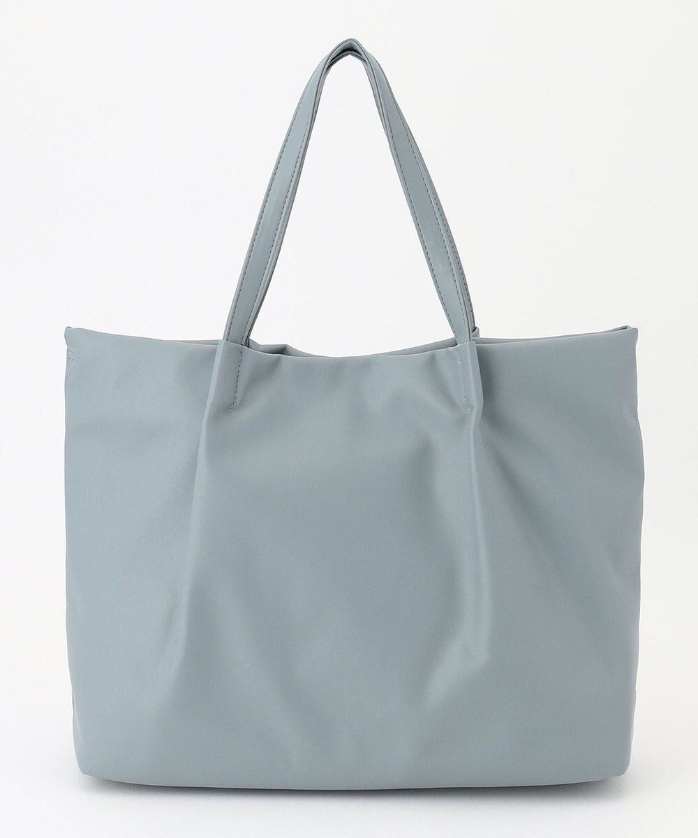 【アンビリオン/UNBILLION】のOtias スムースタイプ合皮トートバッグ インテリア・キッズ・メンズ・レディースファッション・服の通販 founy(ファニー) 　ファッション　Fashion　レディースファッション　Fashion for Women　バッグ　Bags　春　Spring　コンパクト　Compact, Small Size　軽量　Lightweight, Ultra Light　シンプル　Simple, Minimal　スマート　Smart, Elegant　ポケット　Pocket, Pocket Detail　おすすめ　Recommended / Our Picks　ビジネス 仕事 通勤　Business / Work / Commuting　サックスブルー|ID: prp329100004530758 ipo3291000000034258414