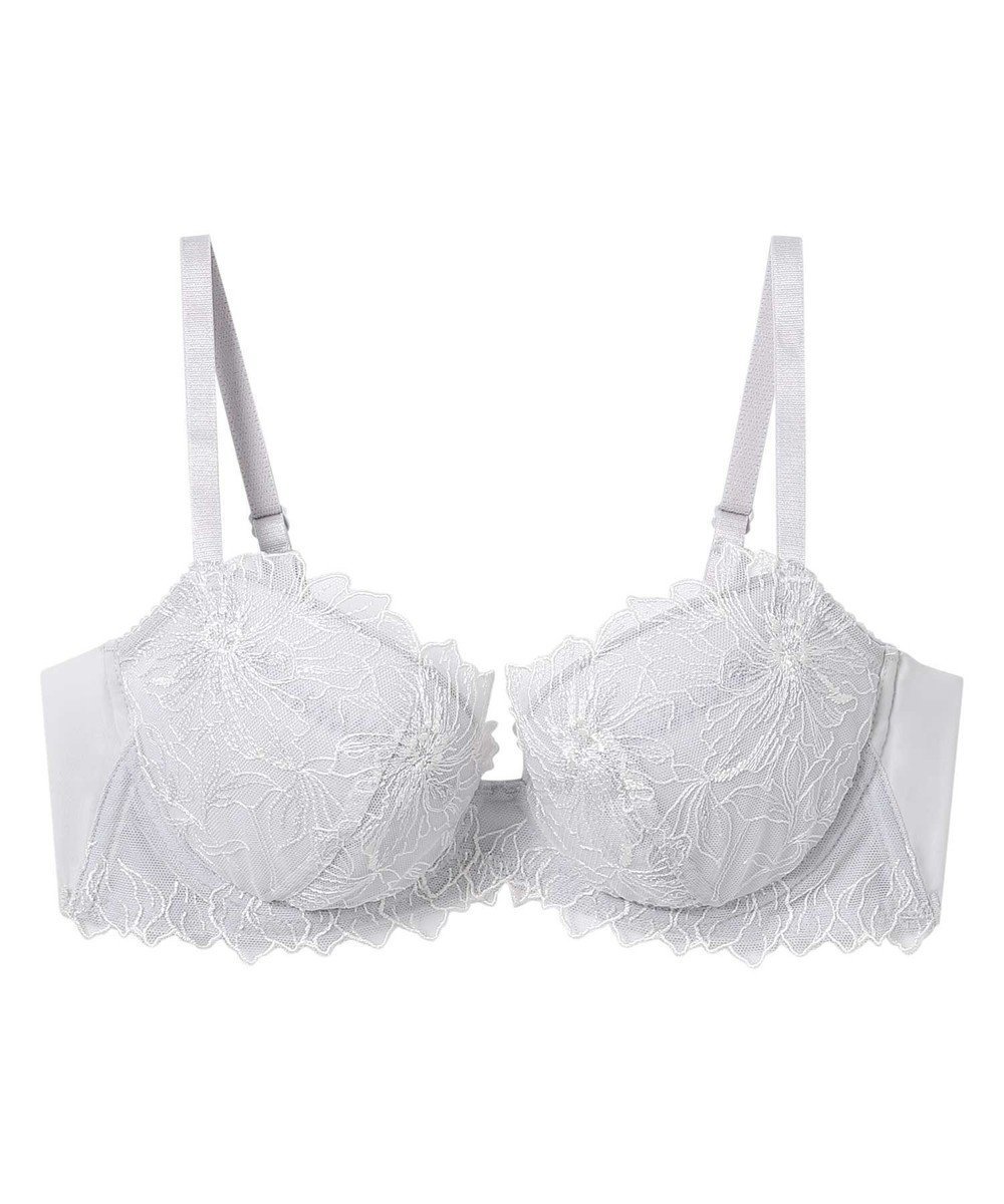 【アンフィ/AMPHI】のブラジャー ふっくらまる胸キープ 脇高設計 背中をスムージング 【Hold Day Bra ホールドデイブラ】 ブラ BBJ304 アンフィ/ワコール インテリア・キッズ・メンズ・レディースファッション・服の通販 founy(ファニー) 　ファッション　Fashion　レディースファッション　Fashion for Women　アンダー　Underwear Essentials　シルバー　Silver, Metallic Silver　ブラジャー　Bra, Lingerie　ブロック　Block, Solid Block Pattern　レース　Lace, Lace Fabric　ワイヤー　Wire, Wired Bra　パープル|ID: prp329100004530792 ipo3291000000035714231