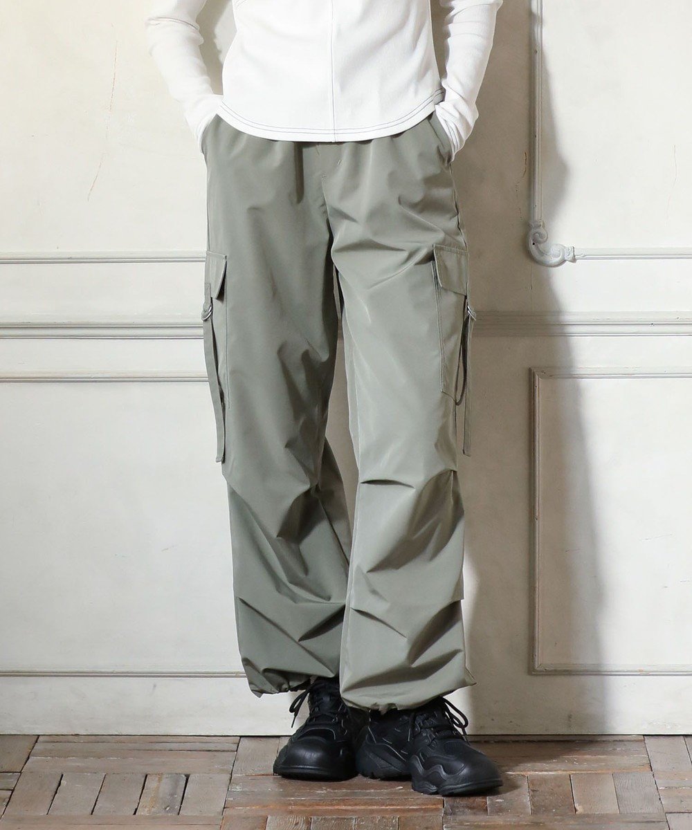 【グリーンパークス/Green Parks】の・ELENCARE DUE ミリタリーカーゴパン インテリア・キッズ・メンズ・レディースファッション・服の通販 founy(ファニー) 　ファッション　Fashion　レディースファッション　Fashion for Women　パンツ　Pants & Trousers　おすすめ　Recommended / Our Picks　カーゴパンツ　Cargo Pants, Utility Pants　フォルム　Silhouette, Form　ポケット　Pocket, Pocket Detail　再入荷　Restock / Back in Stock　夏　Summer　春　Spring　S/S・春夏　SS, Spring/Summer, Warm Season　Khaki|ID: prp329100004530818 ipo3291000000032187123