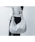 【ウィゴー/WEGO】の【ユニセックス着用ITEM】ハーフムーンドロストショルダー シルバー|ID: prp329100004530829 ipo3291000000033682179