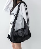 【ウィゴー/WEGO】の【ユニセックス着用ITEM】ハーフムーンドロストショルダー ブラックその他|ID: prp329100004530829 ipo3291000000033682180