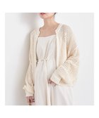 【アースミュージックアンドエコロジー/earth music&ecology】のメッシュジップカーディガン 人気、トレンドファッション・服の通販 founy(ファニー) ファッション Fashion レディースファッション Fashion for Women トップス・カットソー Cut & Sew Tops カーディガン・羽織り Layered Style Cardigans カーディガン Cardigan, Knitwear スマート Smart, Elegant スリット Slit, Slit Detail ポケット Pocket, Pocket Detail メッシュ Mesh, Net Fabric 夏 Summer 春 Spring S/S・春夏 SS, Spring/Summer, Warm Season thumbnail Ivory|ID: prp329100004530854 ipo3291000000033683082